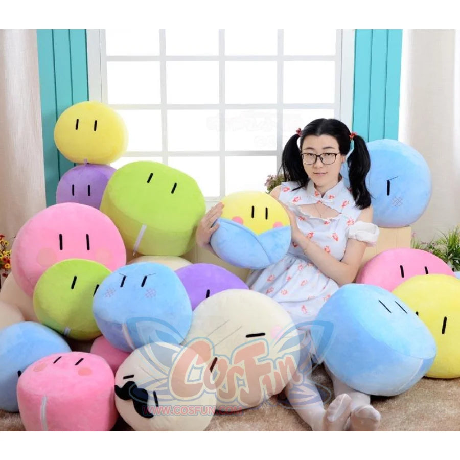 Updated Clannad Cute Hooded Fuzzy Ball Stuffed Toy Plush Doll J40684 cosfun