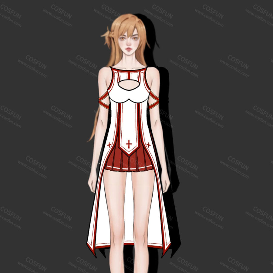 【CONFIRMATION】$3 Deposit = $10 Coupon Yuuki Asuna Cosplay Costume Derivative Swimsuit