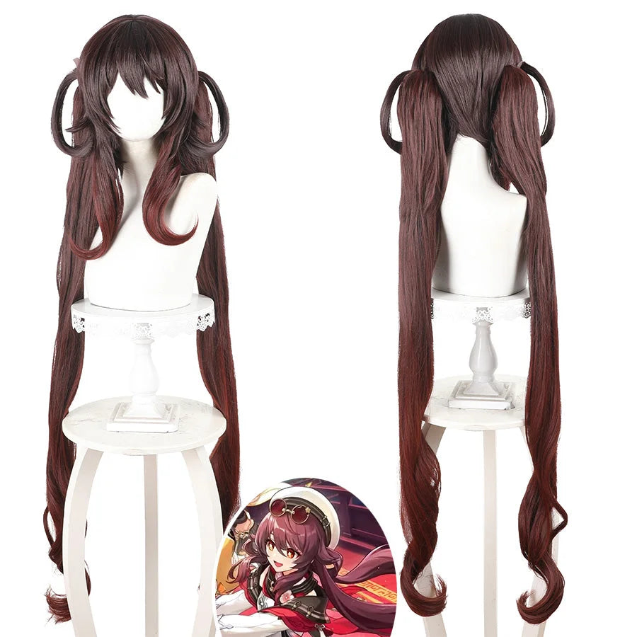 Genshin Impact Hu Tao Cosplay Wig C09361 Wigs