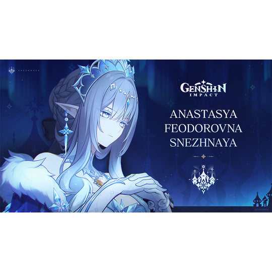 【CONFIRMATION】$5 Deposit = 12% OFF Anastasya Feodorovna Snezhnaya Tsaritsa Cosplay Costume