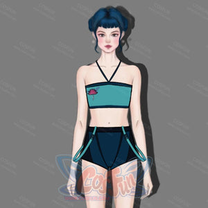 Zoey cosplay swimsuit design by Cosfun