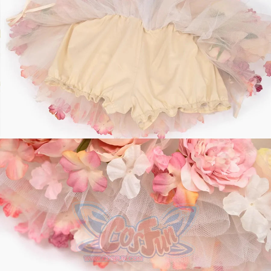 Forest Spirit Fairycore Woodland Gown Spring Corset Bodice Dress