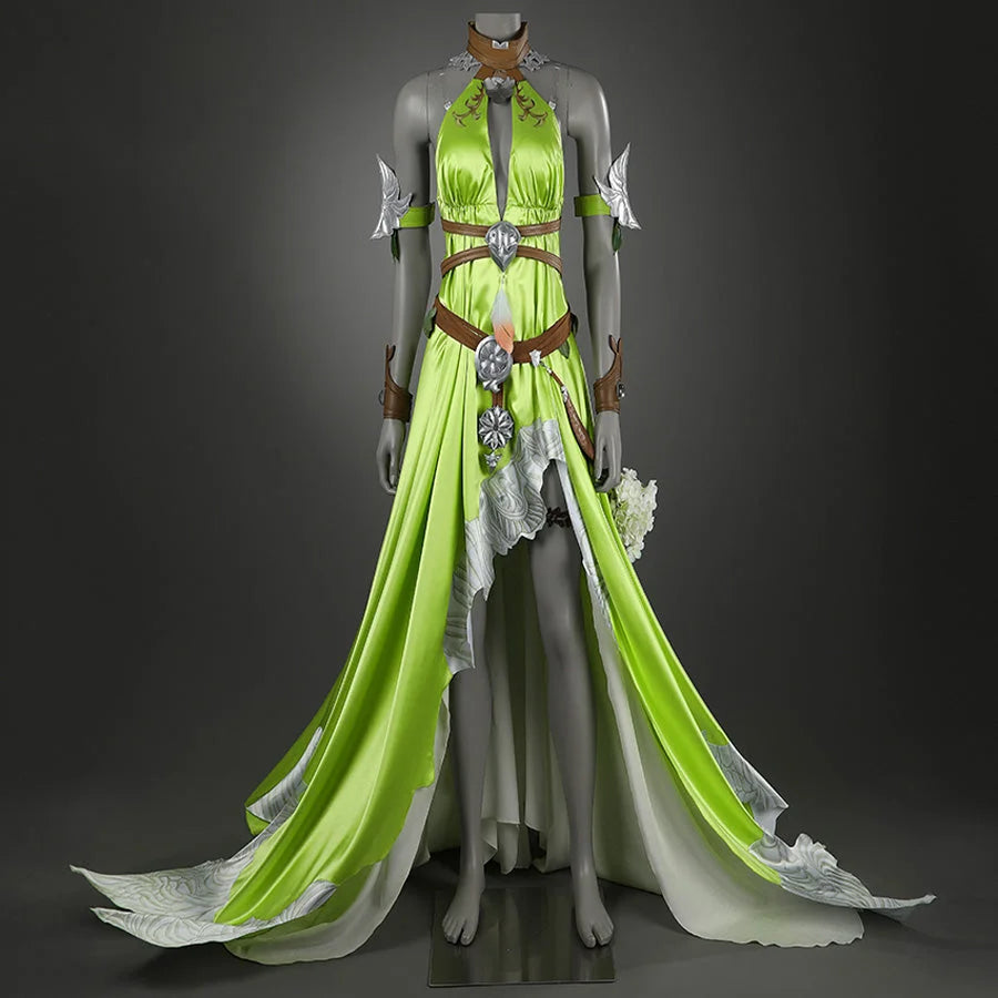 Final Fantasy XIV FF14 Nophica Cosplay Costume N09233, Women / XS Final Fantasy XIV FF14 Nophica Cosplay Costume N09233, Women / XS