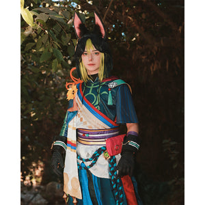 Genshin Impact Tighnari Cosplay Costume C03012  AAA