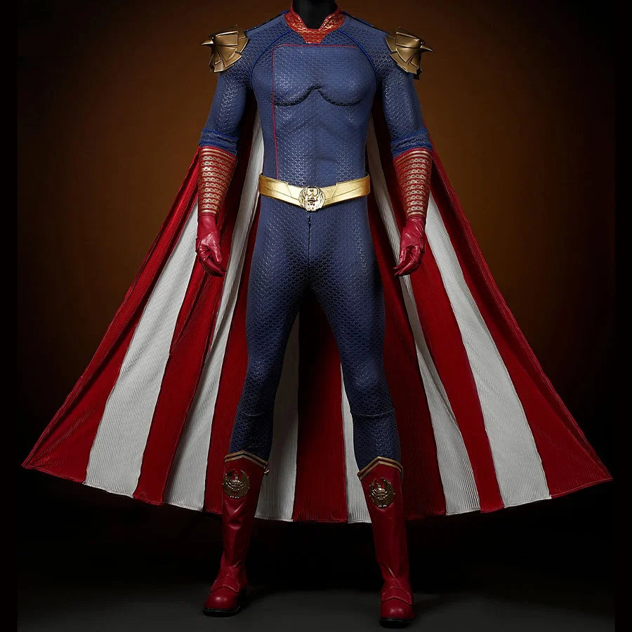 The Boys Season 4 Homelander Cosplay Costume C09401S AAA Costumes