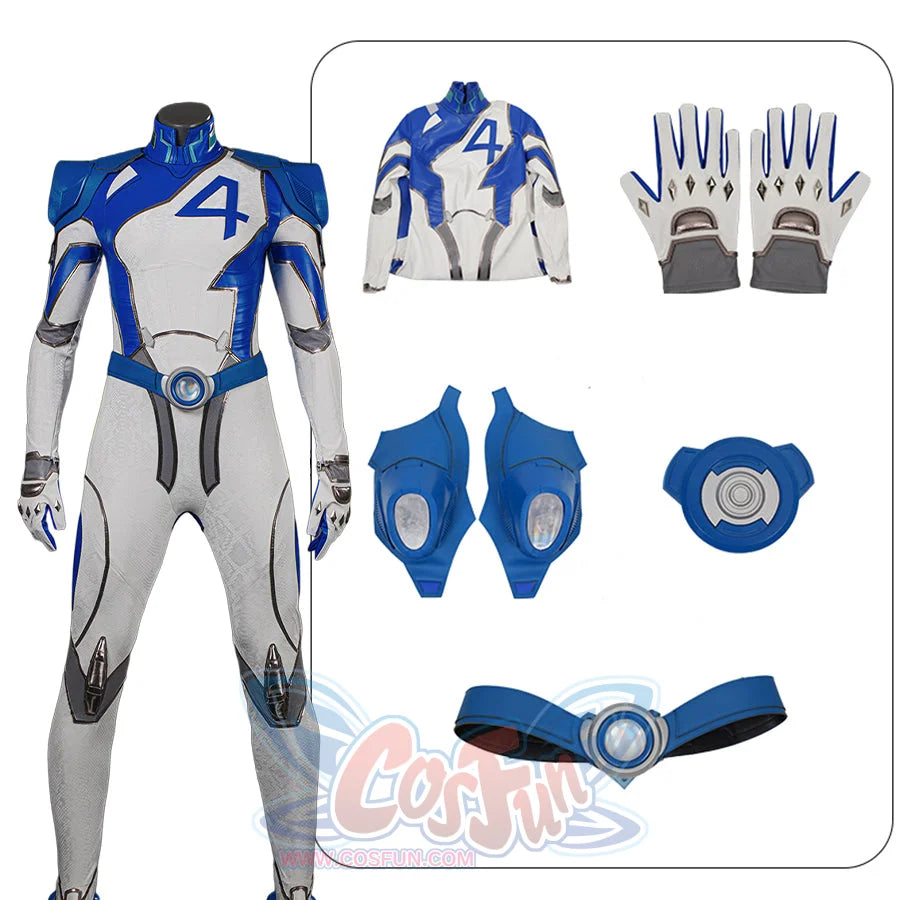 Game Rivals Invisible Woman Susan Richards Cosplay Costume C09455 XS Costumes