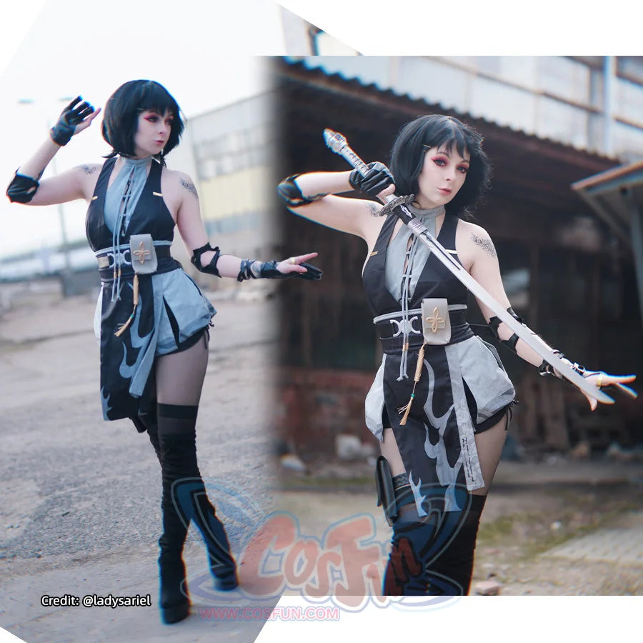 Wuthering Waves Female Rover Cosplay Costume C09134 Costumes