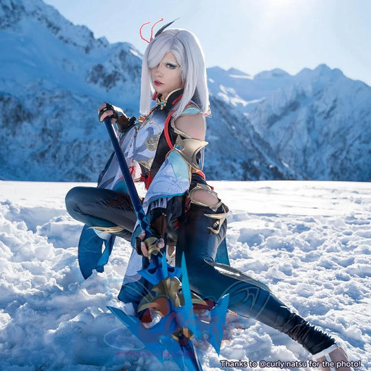 Genshin Impact Shenhe Cosplay Costume C07686 Aaa Costumes