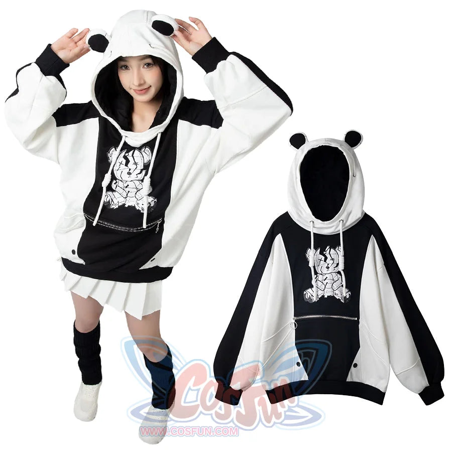 【PRE-SALE】COSFUN Original Savage Bear Cosplay Hoodie FAN0002 Sweatshirt