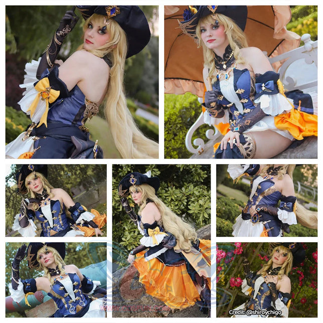 Genshin Impact Navia Cosplay Wig C08585 Wigs