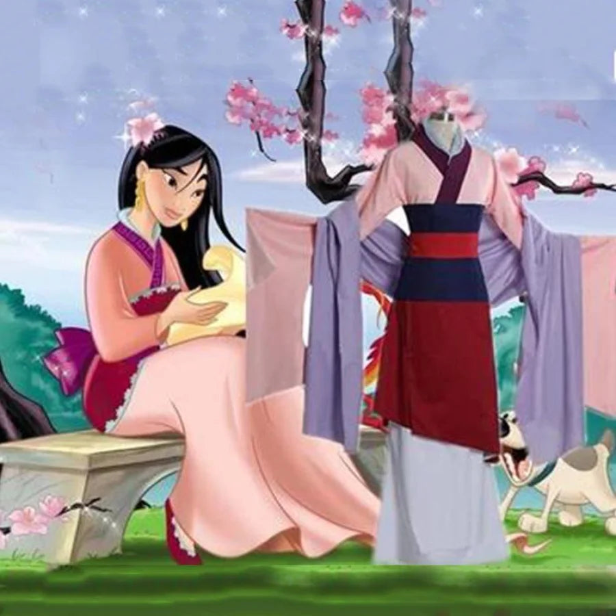 Mulan Ralph Mulan Princess Costume 2020 Disney Mulan Hua Mulan Cosplay Costumes
