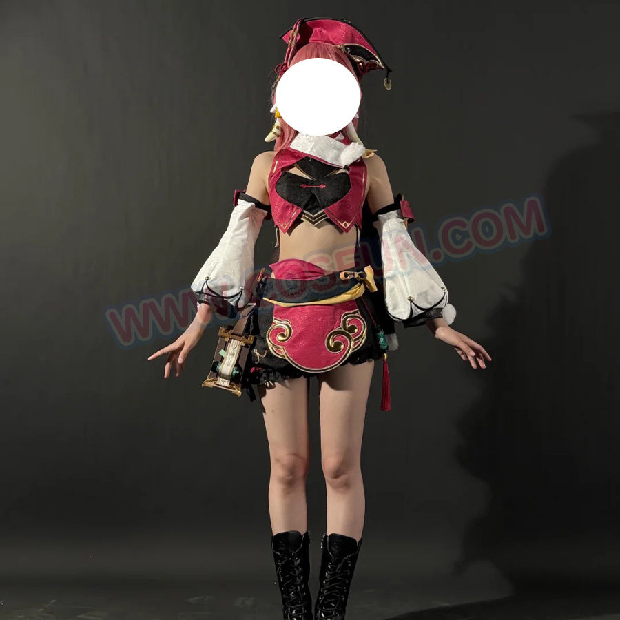 【CONFIRMATION】$5 Deposit = 12% OFF Coupon Genshin Impact Yanfei Cosplay Costume
