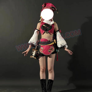 【CONFIRMATION】$5 Deposit = 12% OFF Coupon Genshin Impact Yanfei Cosplay Costume