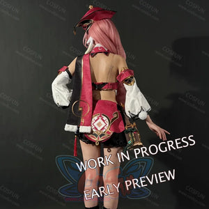 【CONFIRMATION】$5 Deposit = 12% OFF Coupon Genshin Impact Yanfei Cosplay Costume