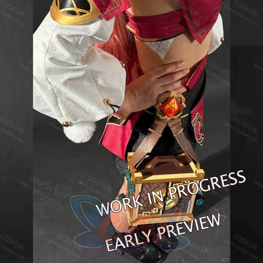 【CONFIRMATION】$5 Deposit = 12% OFF Coupon Genshin Impact Yanfei Cosplay Costume