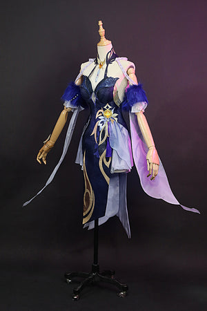 Genshin Impact Ningguang Orchid's Evening Gown Cosplay Costume C00976