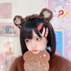 Daily Sweet Lolita Lazy Bear Hairband