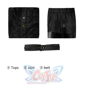 Wednesday Addams Cosplay Costume C07165 Costumes