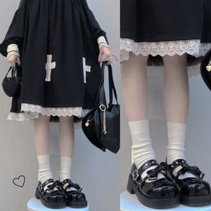 Original Lolita Round Toe Thick Soled Shoes