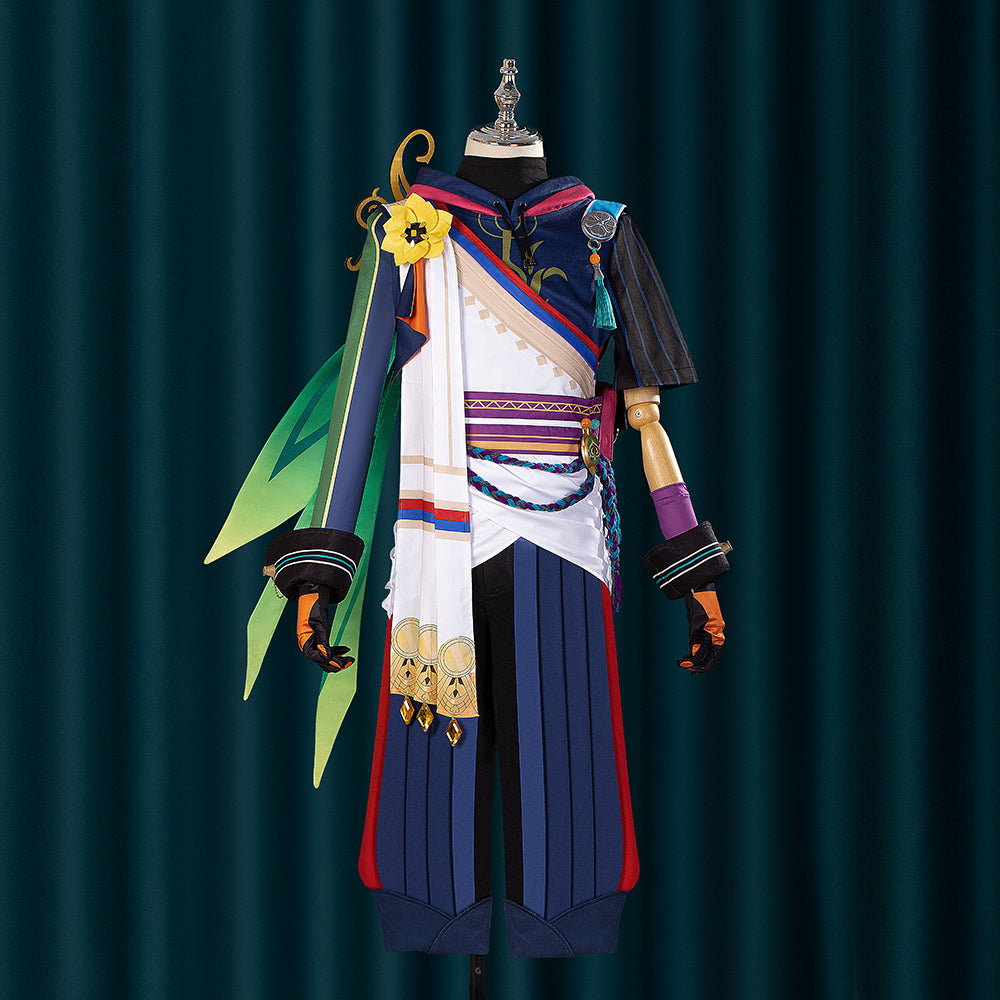 Genshin Impact Tighnari Cosplay Costume C02949  A