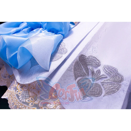 Pre-Sale Genshin Impact Kamisato Ayaka Springbloom Missive Cosplay Costume C07445 Aaa Costumes