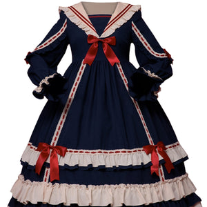 Royal Vintage Princess Lolita Long Sleeve Dress S22771