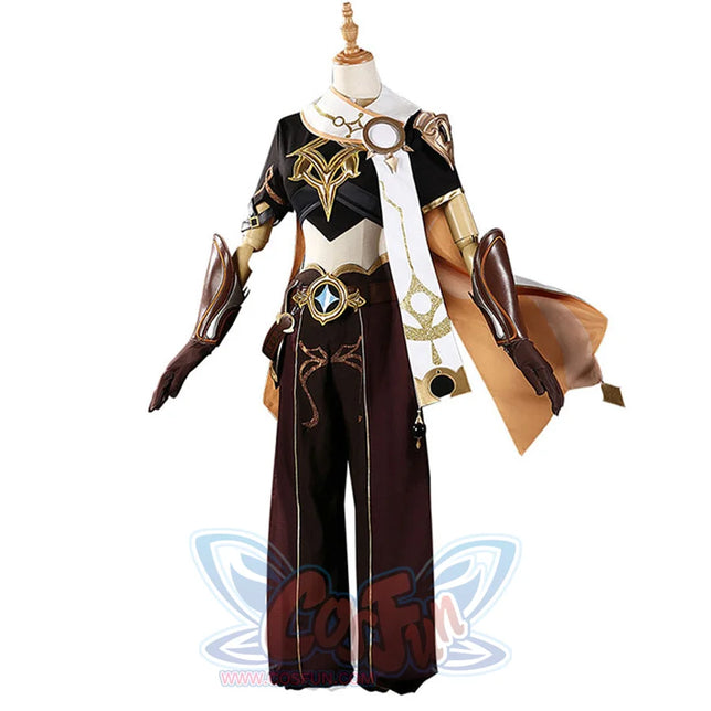 【CLEARANCE】Game Genshin Impact The Same Style of Aether Cosplay Costumes N00098 AAA - cosfun