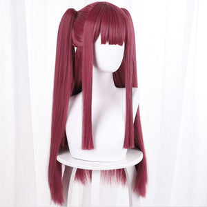 My Dress-Up Darling Kitagawa Marin Double Ponytail Vermilion Long Wig 00117