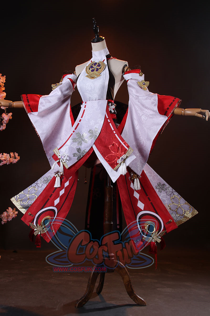 Genshin Impact Guuji Yae Miko Cosplay Costume C02884 AAA