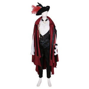 Arknights Phantom & Crimson Solitaire Cosplay Costume C01115
