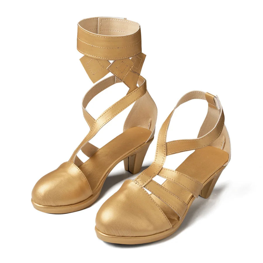 Genshin Impact Layla Cosplay Shoes C07584 Women / Cn 35 & Boots