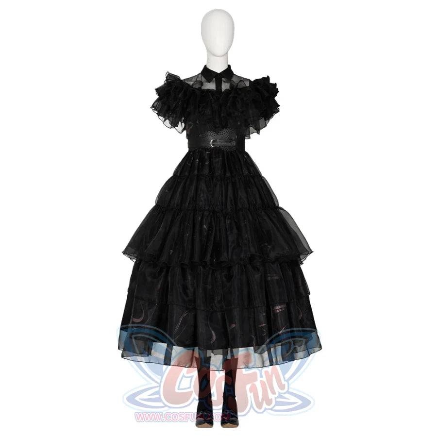 Wednesday Addams Cosplay Costume N07196 - cosfun