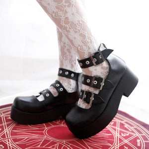 Big Toe Thick-soled Lolita Shoes