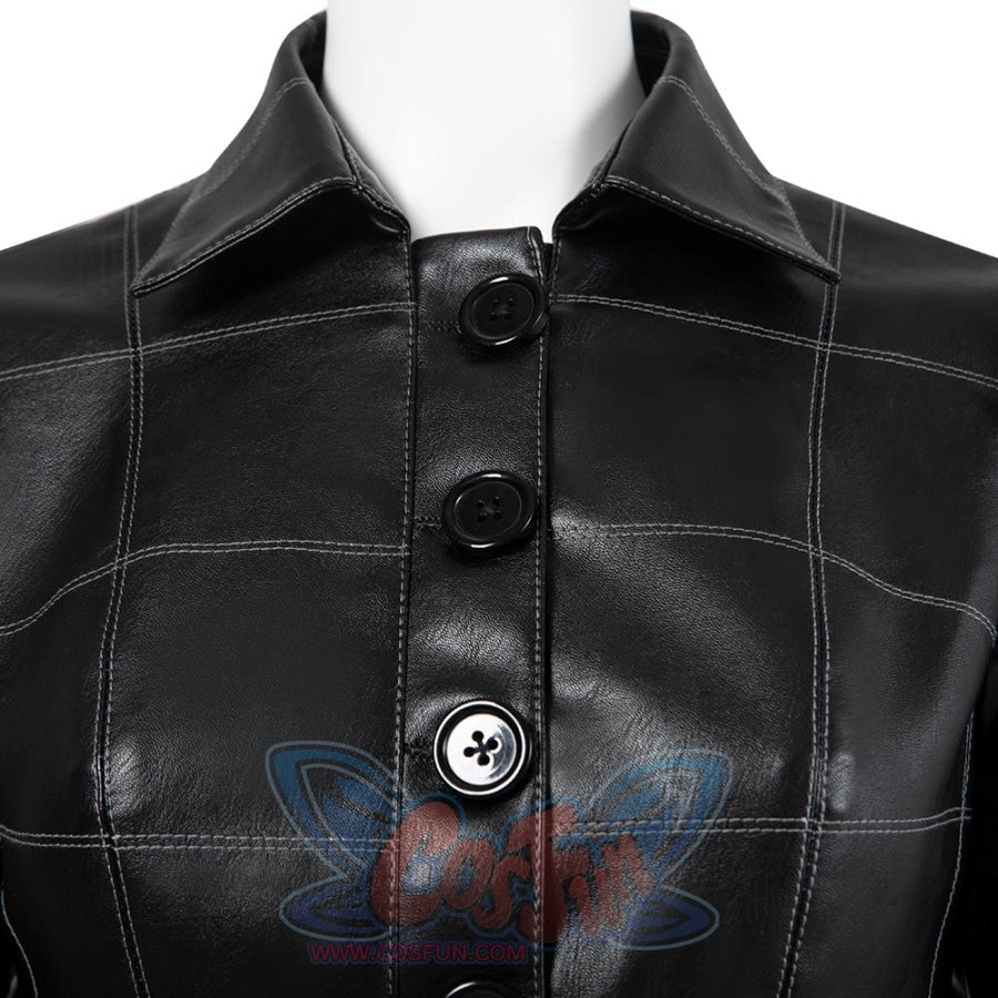 Cruella 2021 Cruella de Vil Black Suit Cosplay Costume C00544