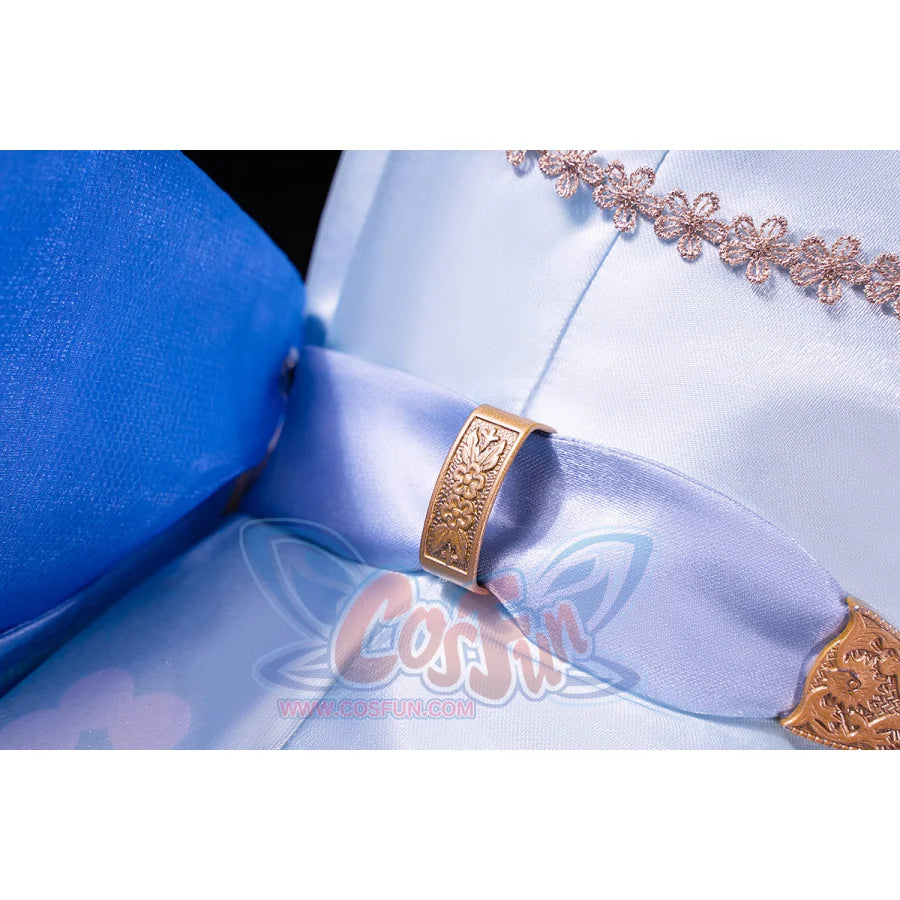 Pre-Sale Genshin Impact Kamisato Ayaka Springbloom Missive Cosplay Costume C07445 Aaa Costumes