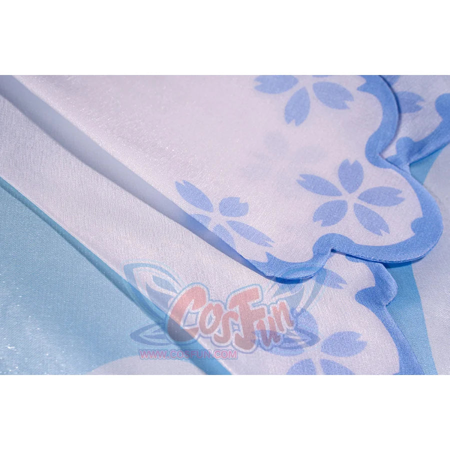 Pre-Sale Genshin Impact Kamisato Ayaka Springbloom Missive Cosplay Costume C07445 Aaa Costumes