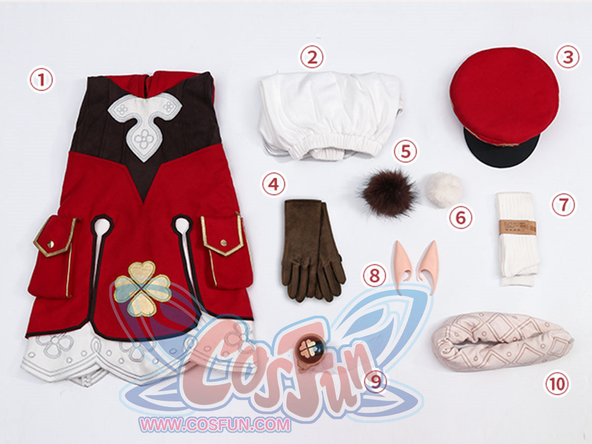 Game Genshin Impact Klee Cosplay Costume C02886  AAA