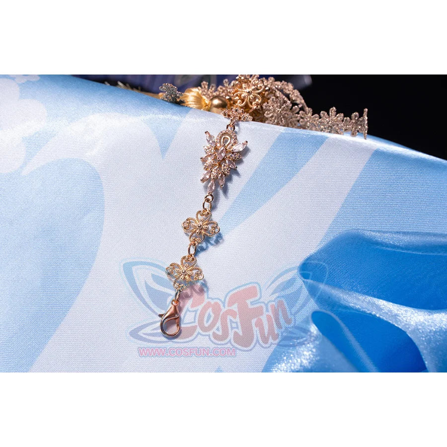 Pre-Sale Genshin Impact Kamisato Ayaka Springbloom Missive Cosplay Costume C07445 Aaa Costumes