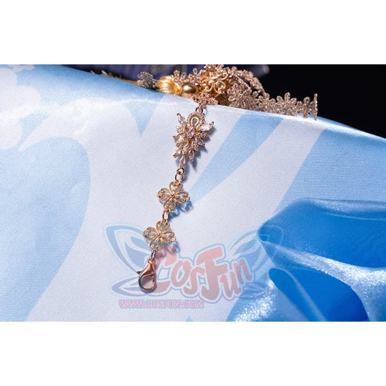 Pre-Sale Genshin Impact Kamisato Ayaka Springbloom Missive Cosplay Costume C07445 Aaa Costumes