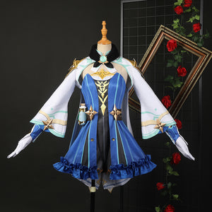 Genshin Impact Sucrose Cosplay Costume Jacquard version C02845  AA