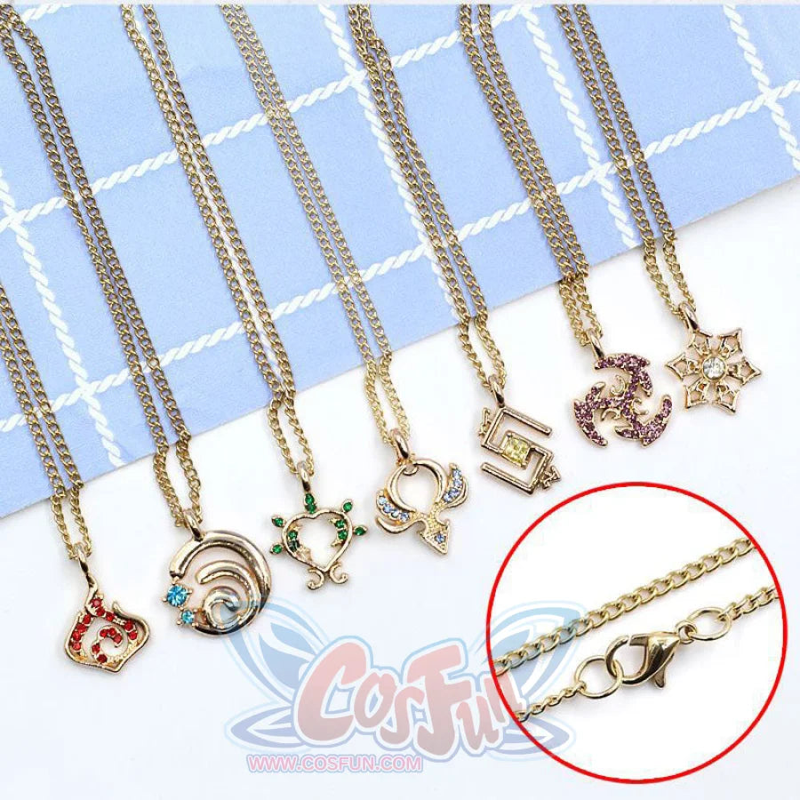 Genshin Impact Vision Necklaces N07311 - cosfun