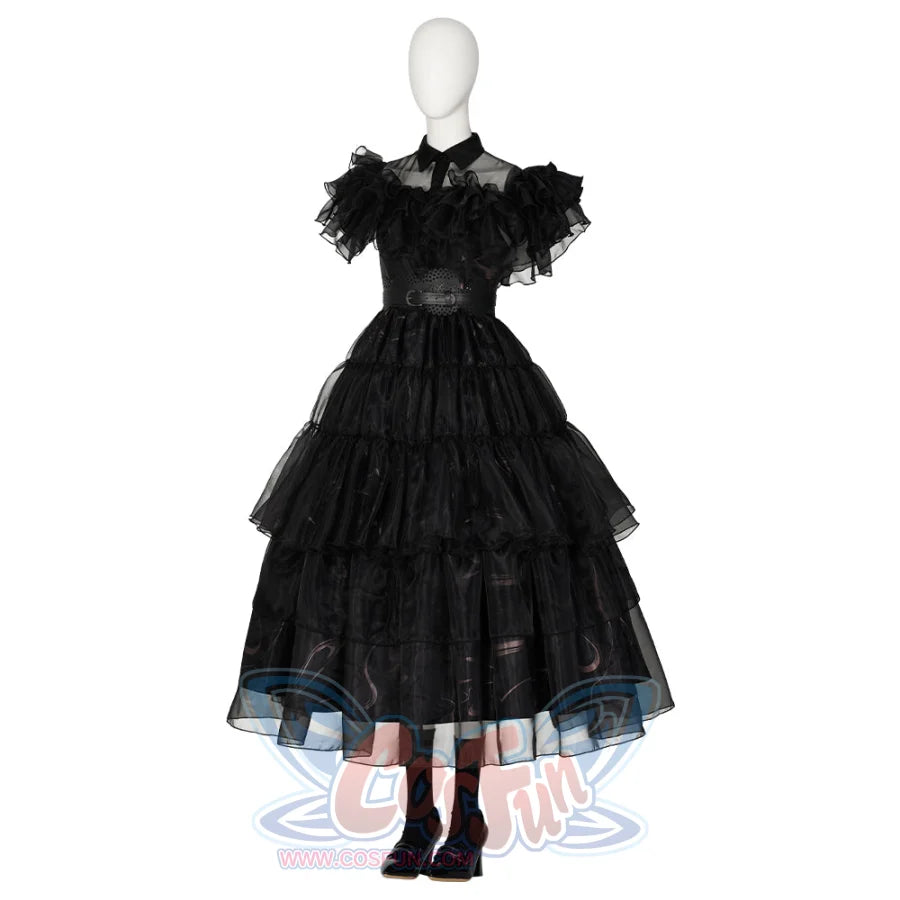 Wednesday Addams Cosplay Costume N07196 - cosfun