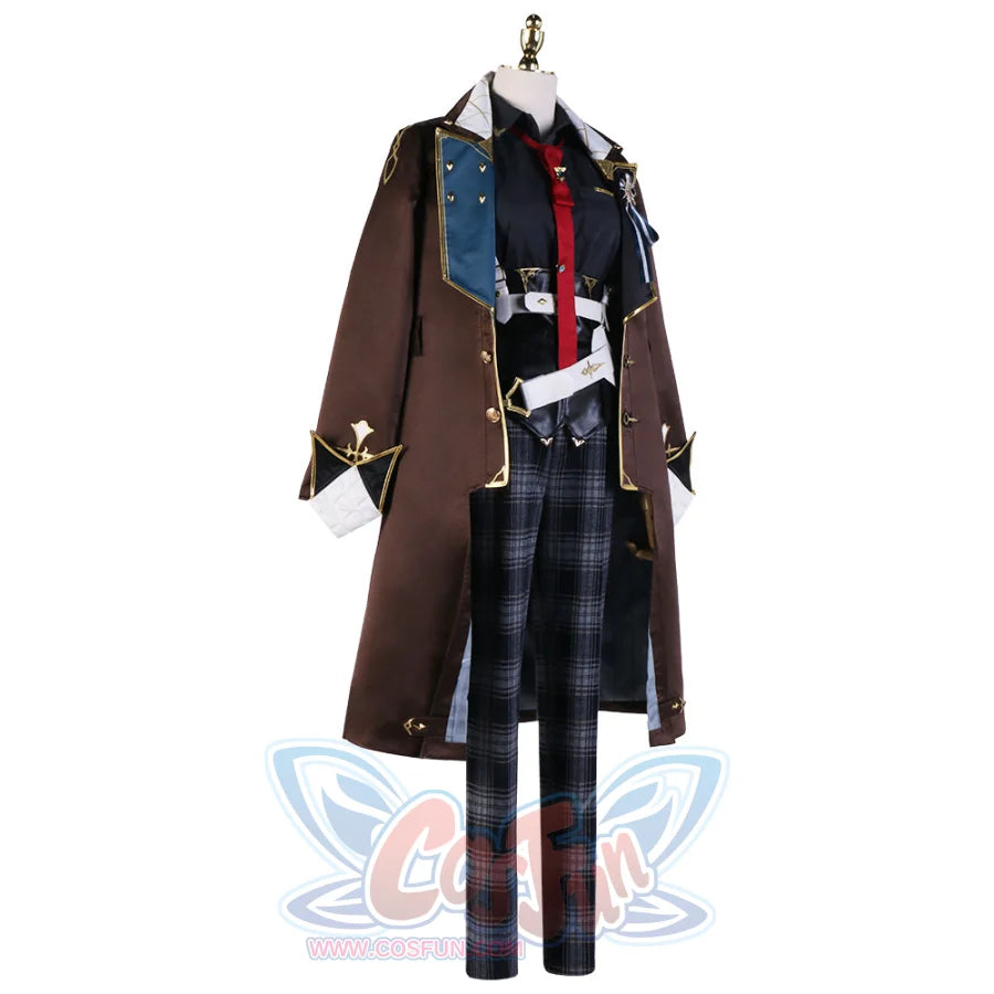 NIJISANJI Virtual YouTuber XSOLEIL Hex Haywire Cosplay Costume N07411 - cosfun