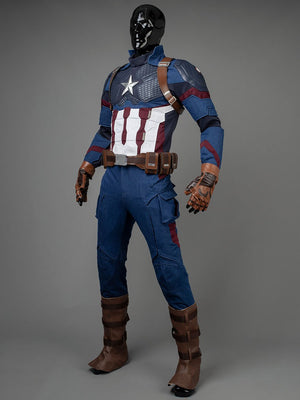 Sale Price ! Endgame Captain America Steve Rogers Cosplay Costume Mp005361 Costumes