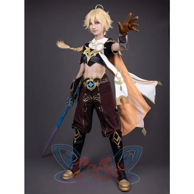 【CLEARANCE】Game Genshin Impact The Same Style of Aether Cosplay Costumes N00098 AAA - cosfun