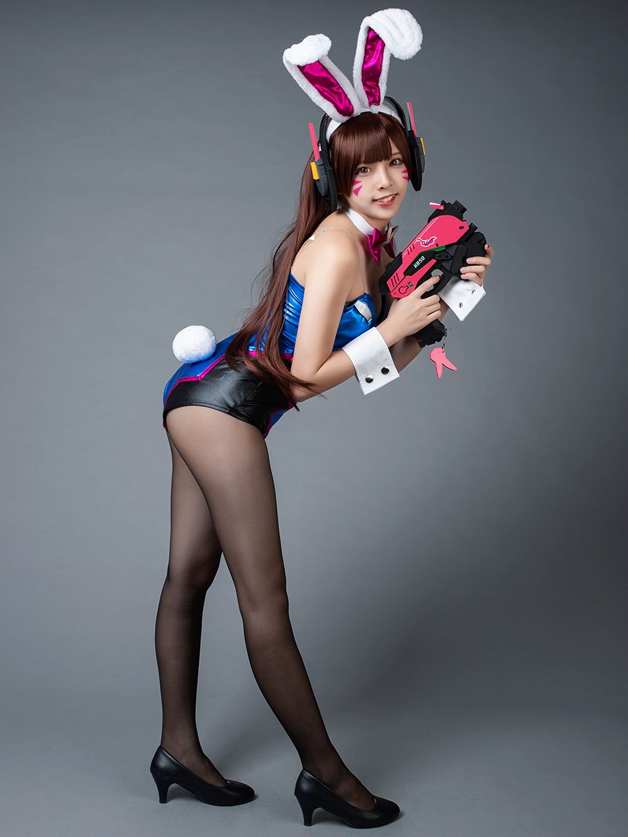 Overwatch D.va Hana Song Bunny Girl Cosplay Costume Mp005861 Costumes