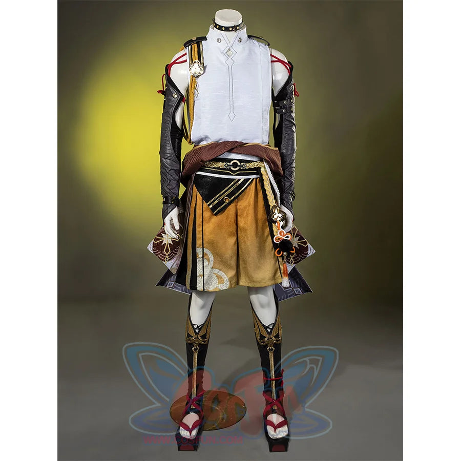 Ready To Ship Genshin Impact Shikanoin Heizou Cosplay Costume/Shoes C07486 Aaa Costumes