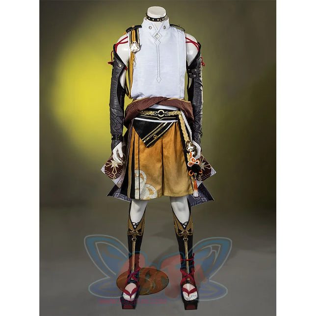 Ready To Ship Genshin Impact Shikanoin Heizou Cosplay Costume/Shoes C07486 Aaa Costumes