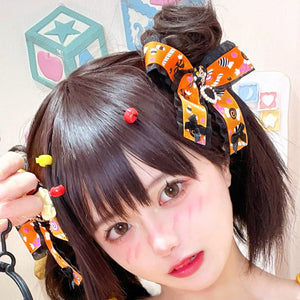 Halloween Lolita Sweet Candy Bowknot Hairpin