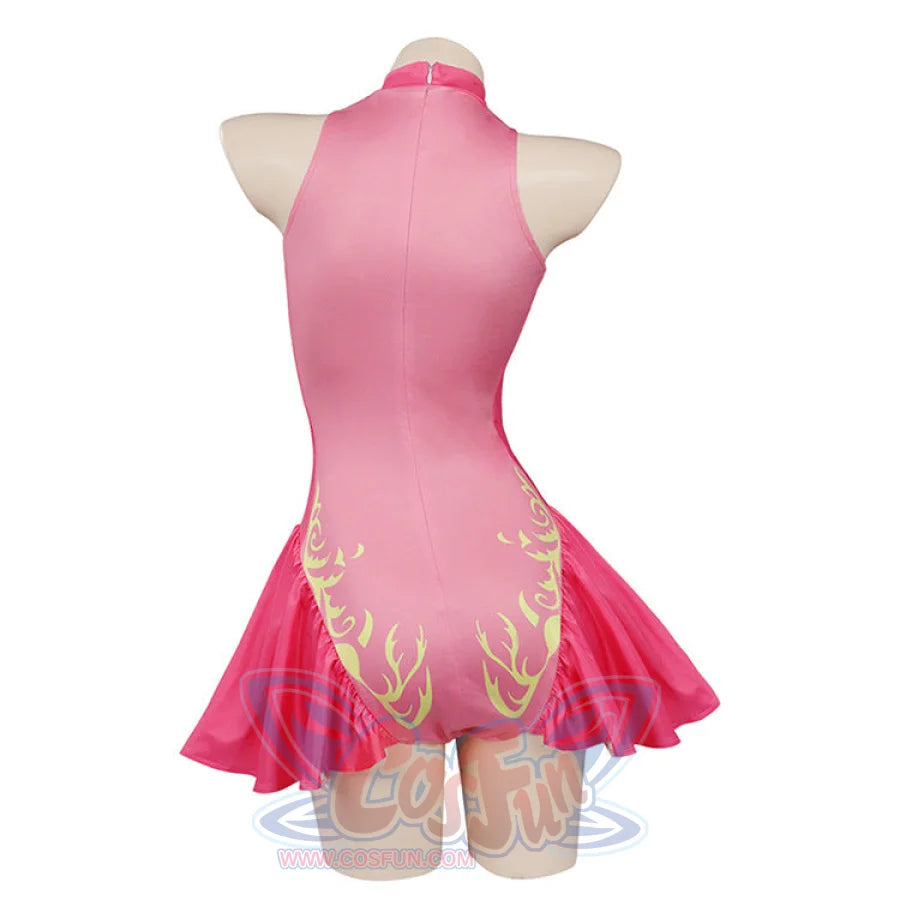 Super Mario Princess Peach Swimsuit N07256 - cosfun